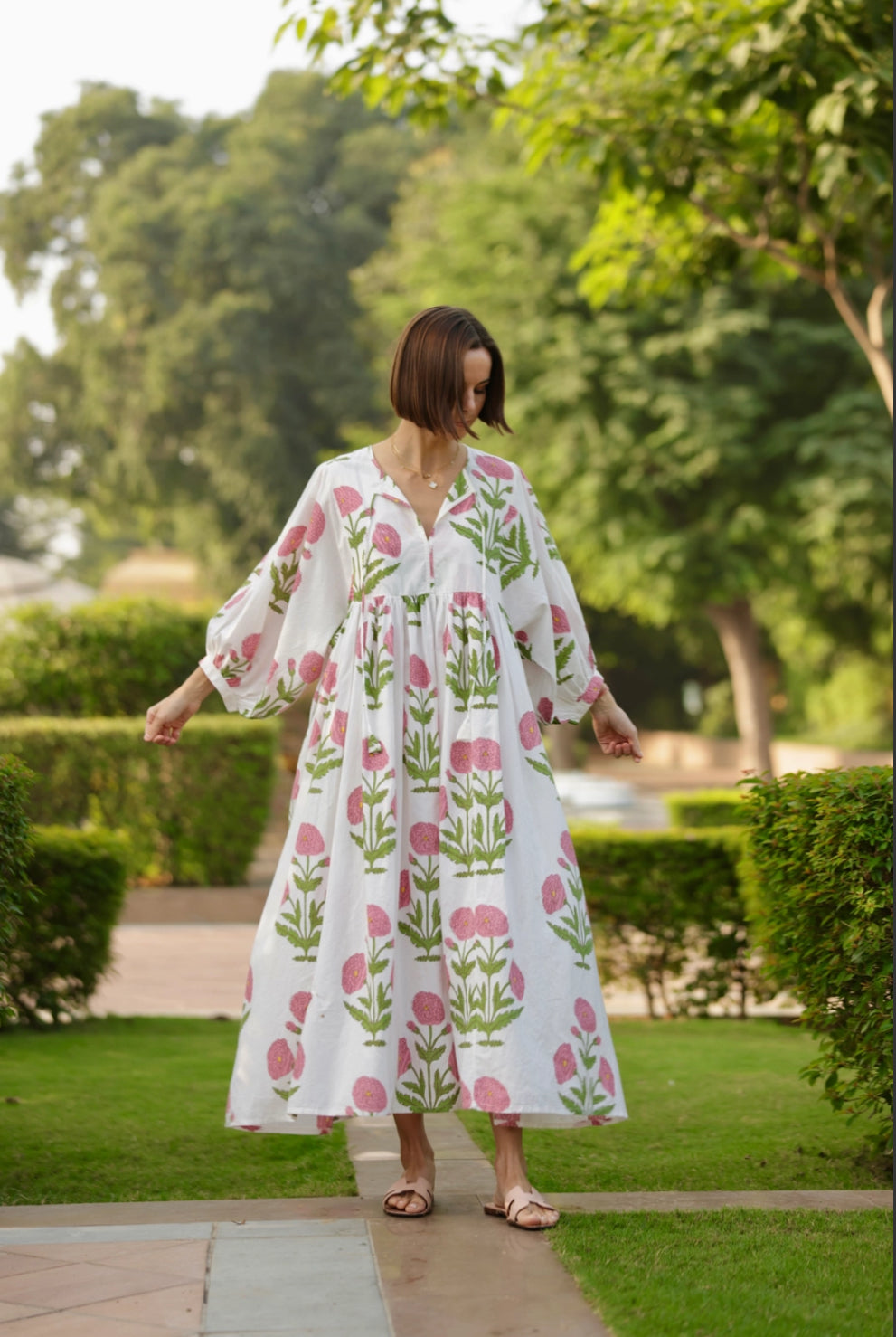 Taj Maxi Dress Pink