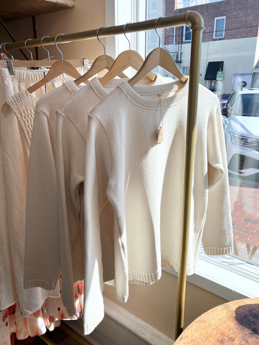 Calliope Cotton Sweater