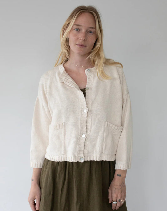 Louisa Cardigan in cream