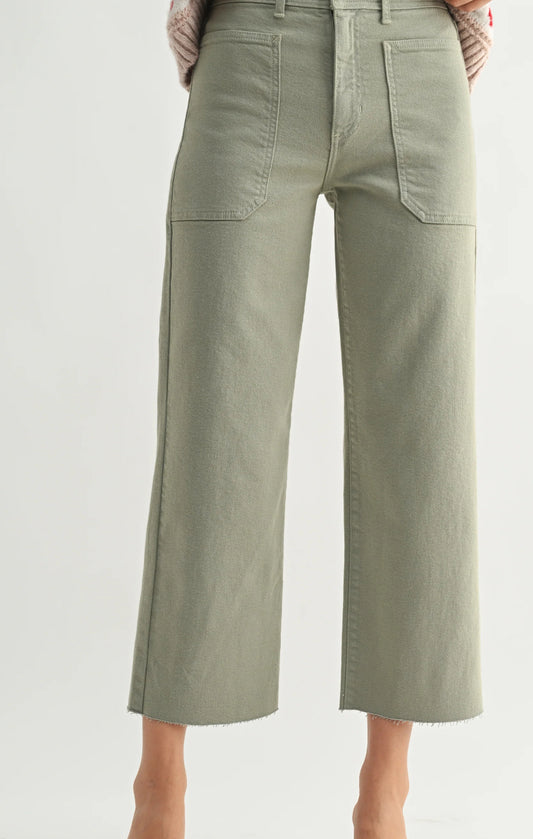 JBD HR Utility Wide Leg in Rosemary